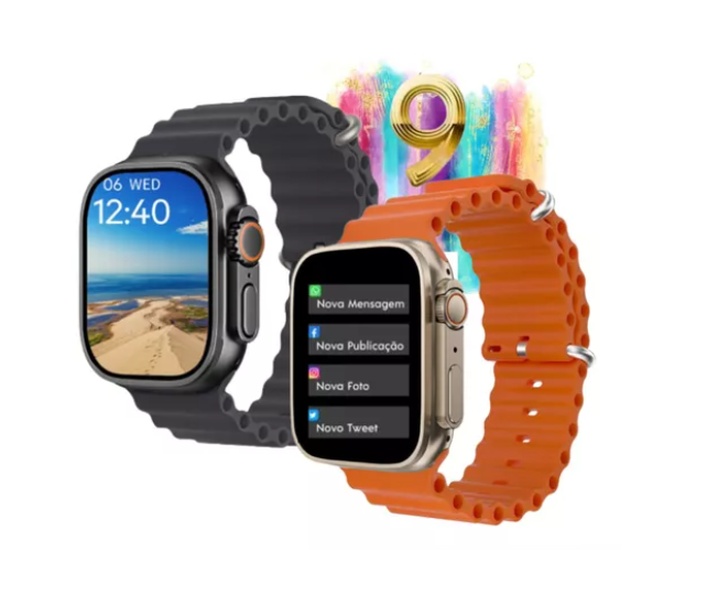 Smartwatch Ultra 9 Max Series 9 Modelo 2023 Original Gps Nfc