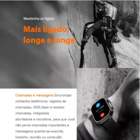 Smartwatch Ultra 9 Max Series 9 Modelo 2023 Original Gps Nfc