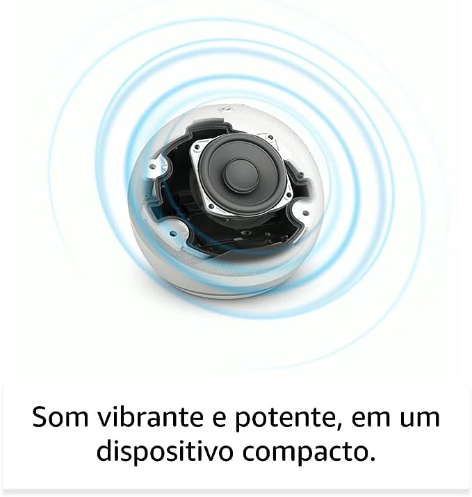 Echo Dot 5ª geração - Alexa | O Echo Dot com o melhor som já lançado