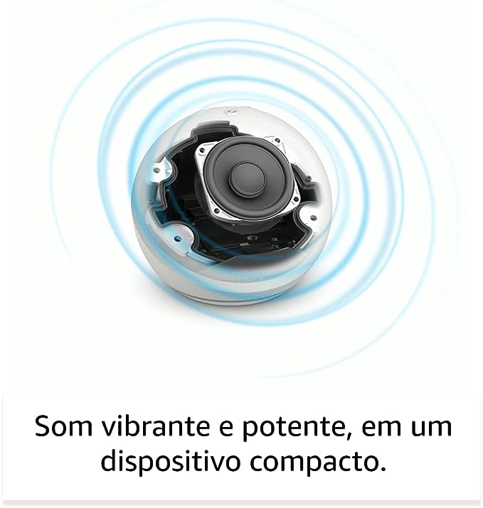 Echo Dot 5ª geração com Relógio - Alexa